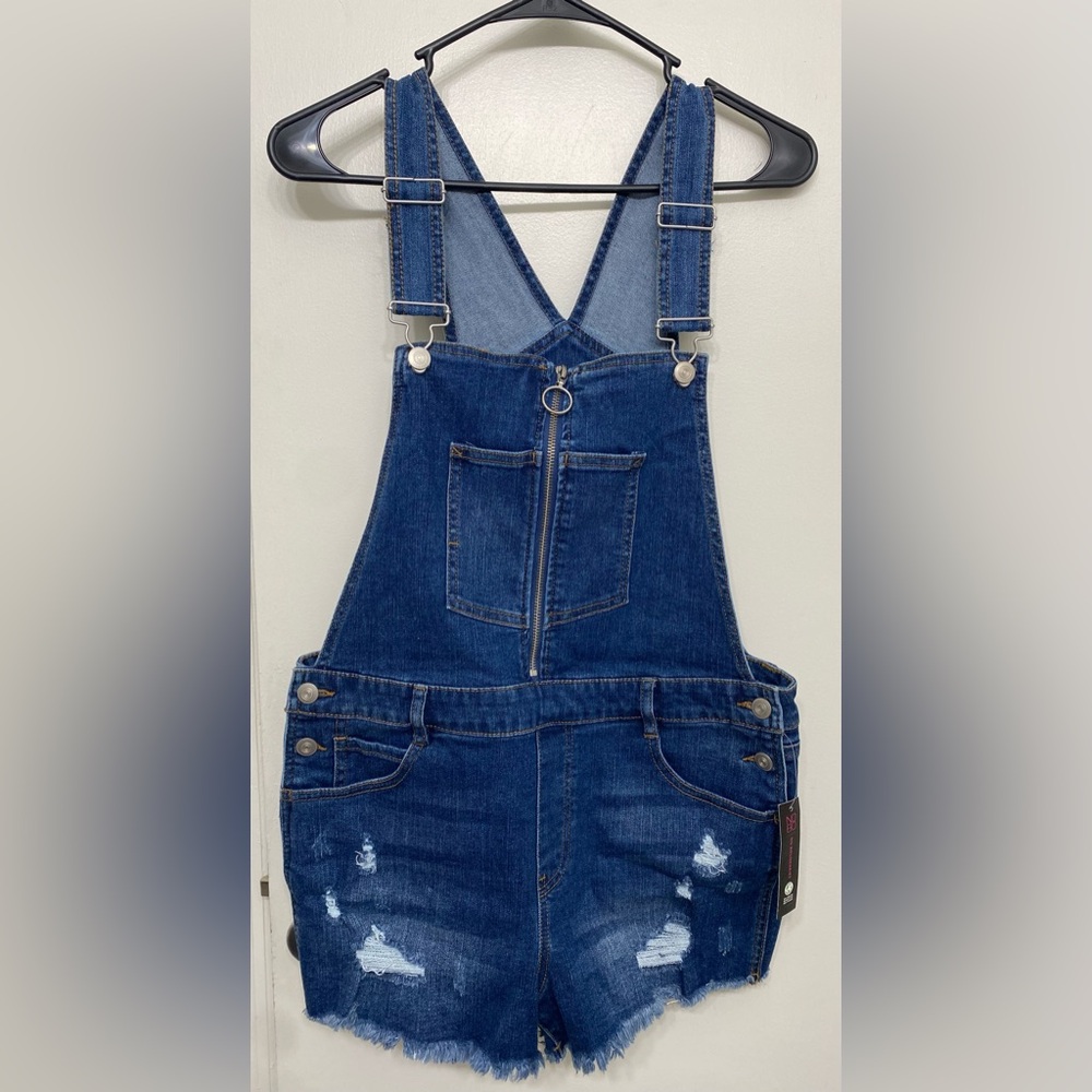 Overall Shorts